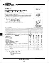 Click here to download CA7901 Datasheet