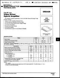 Click here to download CR2428 Datasheet