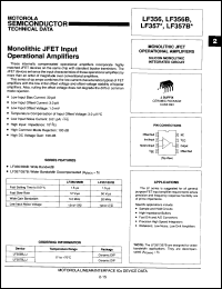 Click here to download LF357AN Datasheet