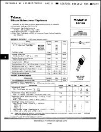 Click here to download MAC219-4 Datasheet