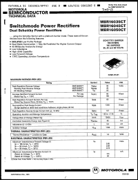 Click here to download MBR16035CT Datasheet