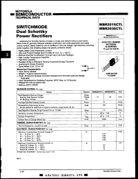 Click here to download MBR2015CTL Datasheet