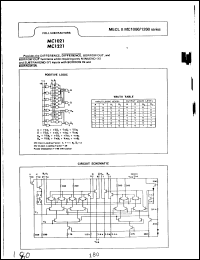 Click here to download MC1021P Datasheet