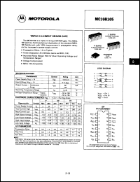 Click here to download MC10H105LS Datasheet