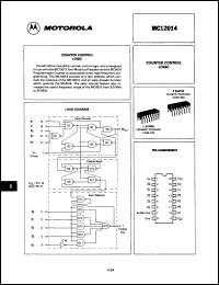 Click here to download MC12014LDS Datasheet