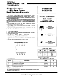 Click here to download MC12052BD Datasheet
