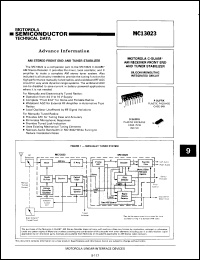 Click here to download MC13023D Datasheet