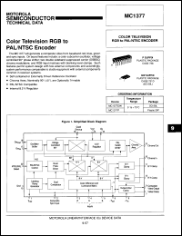 Click here to download MC1377PD Datasheet