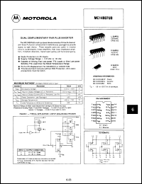 Click here to download MC14007UBCPD Datasheet