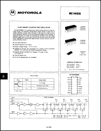 Click here to download MC14060BCPS Datasheet
