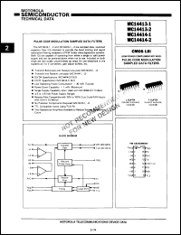 Click here to download MC14414L1 Datasheet