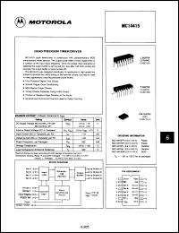 Click here to download MC14415FLS Datasheet