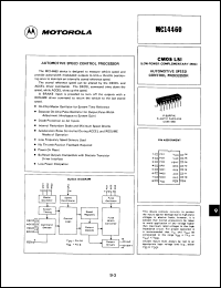 Click here to download MC14460PDS Datasheet