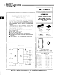 Click here to download MC14495P1DS Datasheet