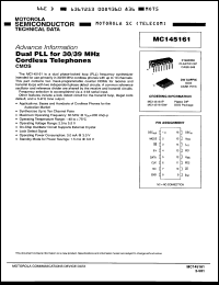 Click here to download MC145161DW Datasheet