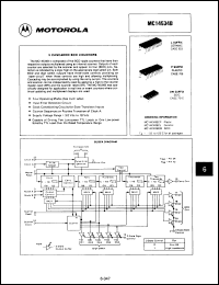 Click here to download MC14534BCPDS Datasheet