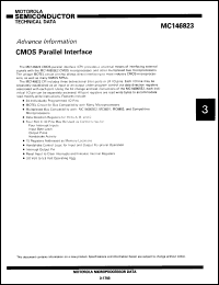 Click here to download MC146823CP Datasheet