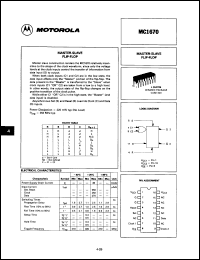 Click here to download MC1670LDS Datasheet