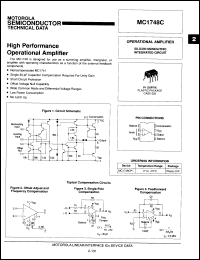 Click here to download MC1748CP1D Datasheet