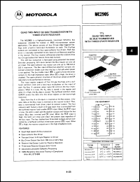 Click here to download MC2905LC Datasheet