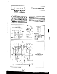 Click here to download MC3161F Datasheet