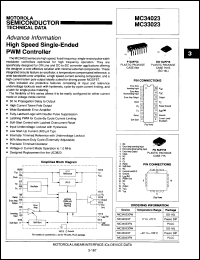 Click here to download MC34023DW Datasheet