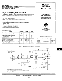Click here to download MC3334PS Datasheet