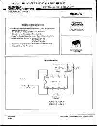 Click here to download MC34017-2D Datasheet