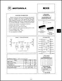 Click here to download MC3438L Datasheet