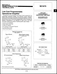 Click here to download MC3476U Datasheet