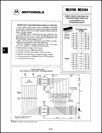 Click here to download MC3494P Datasheet