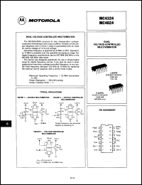 Click here to download MC4024D Datasheet