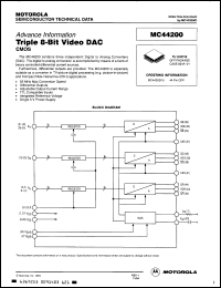 Click here to download MC44200FU Datasheet