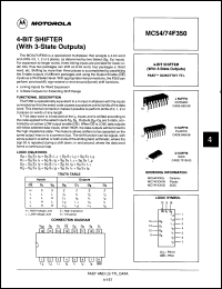 Click here to download MC74F350DR2 Datasheet