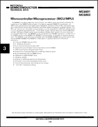 Click here to download MC6801CL1D Datasheet
