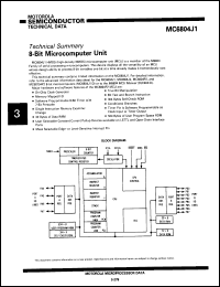 Click here to download MC6804J1CP Datasheet