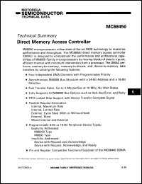 Click here to download MC68450L10 Datasheet