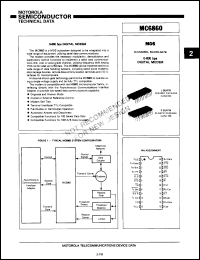 Click here to download MC6860SD Datasheet