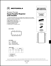Click here to download MC74AC379D Datasheet