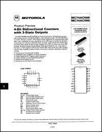 Click here to download MC74AC569DW Datasheet