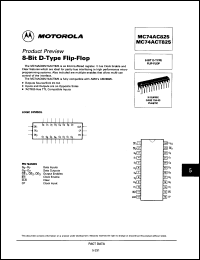 Click here to download MC74ACT825DW Datasheet
