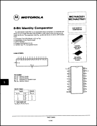 Click here to download MC74ACT521DWR2 Datasheet