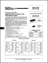 Click here to download MC75172BP Datasheet