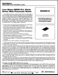 Click here to download MC88916DW70 Datasheet