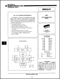 Click here to download MCM10147L Datasheet
