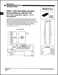Click here to download MCM101514FG12 Datasheet