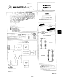 Click here to download MCM6508P30 Datasheet