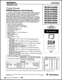 Click here to download MCM32103DG80 Datasheet