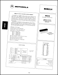 Click here to download MCM2114L25 Datasheet
