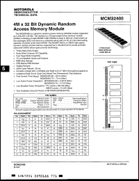 Click here to download MCM32400S80 Datasheet